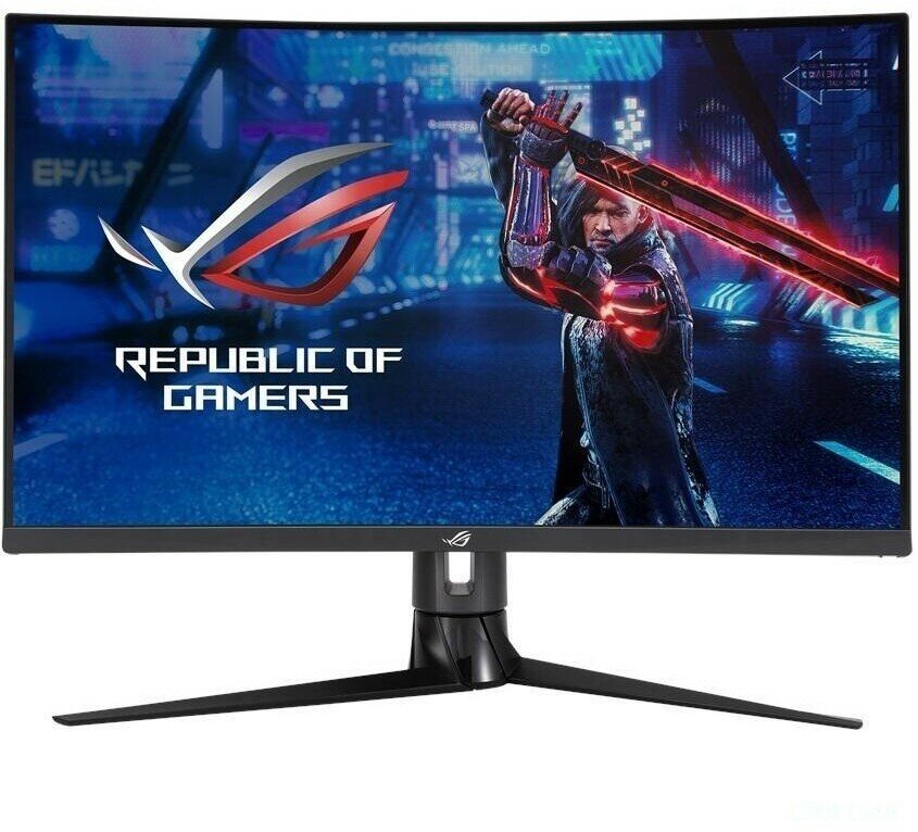 31.5" Монитор ASUS ROG Strix XG32VC, 2560x1440, 170 Гц, *VA, черный - фото №8