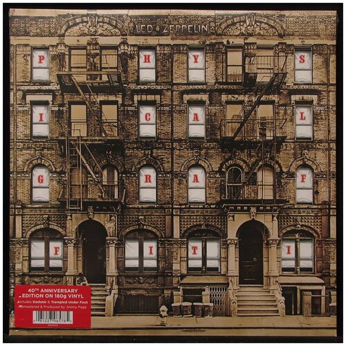 Виниловая пластинка Swan Song Led Zeppelin – Physical Graffiti (2LP) виниловая пластинка warner music led zeppelin physical graffiti 2lp