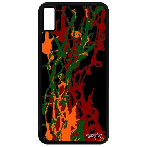 фото Чехол для смартфона apple iphone xs max, "огонь" фон декоративный utaupia
