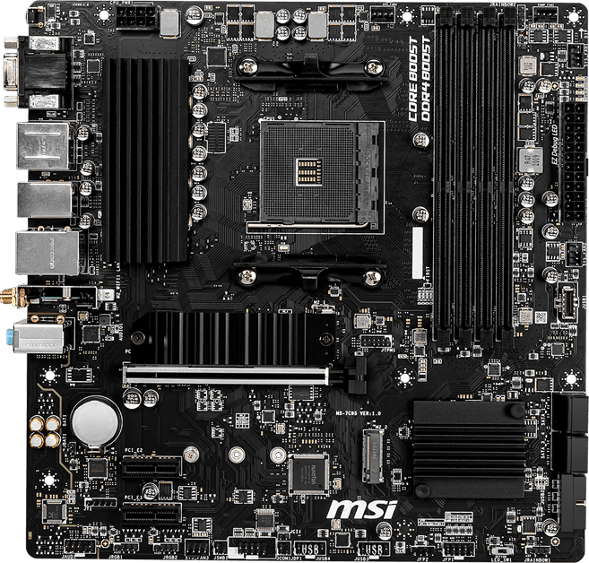 Материнская плата MSI (B550M PRO-VDH WIFI)