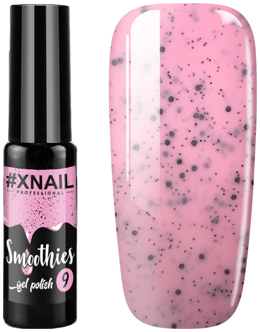 Гель-лак XNAIL Smoothies 09 амарантово-розовый, 5 мл