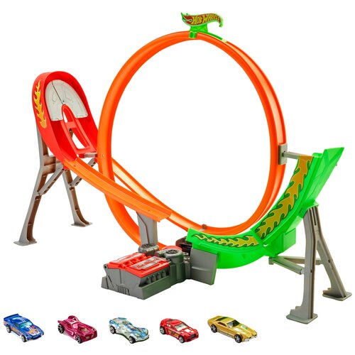 Аксессуар для трека Hot Wheels Action Power Shift Raceway FCF18 фиолетовый