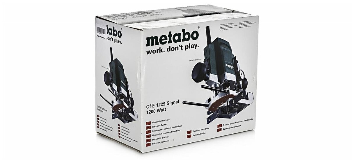 Вертикальный фрезер Metabo Of E 1229 Signal, 1200 Вт - фотография № 5