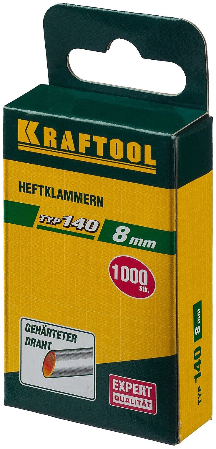 Скобы Kraftool 31680-08 тип 57 для степлера