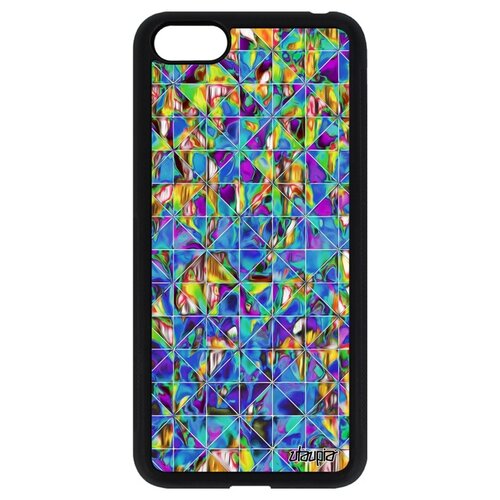 фото Чехол на смартфон y5 2018, "плиточный мотив" орнамент мрамор utaupia