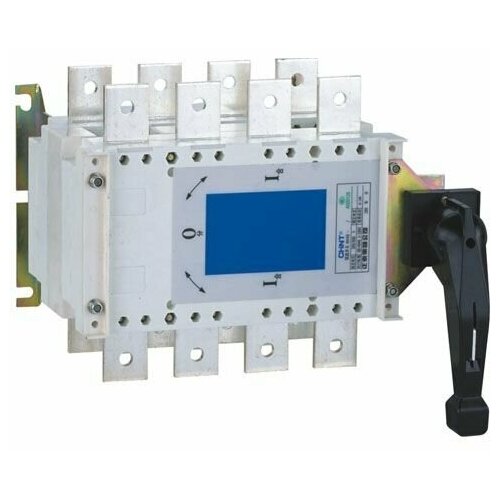 Перекидной рубильник NH40-400/3CSW ,3P ,400А, 3 положения I-0-II , выносная рукоятка управления