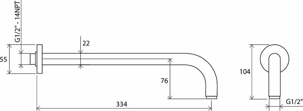 Кронштейн для верхнего (тропического) душа Ravak 702.00 - фотография № 15