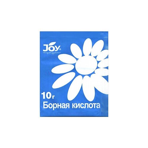 Борная кислота Joy 10г удобрение борная кислота 10г 3470742