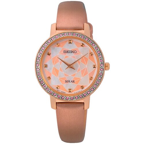 Наручные часы SEIKO CS Dress, золотой, бежевый