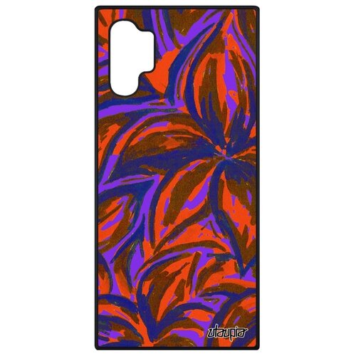 фото Чехол на смартфон samsung galaxy note 10 plus, "цветочный узор" фон флора utaupia