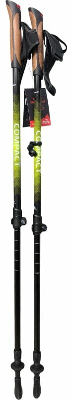Палки для скандинавской ходьбы телескопические Tramp Compact (зеленый)