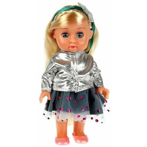 Кукла Аленка 20см говорящая музыкальная 100 фраз 840213 куклы и одежда для кукол карапуз кукла озвученная аленка песня абвгдейка 20 см