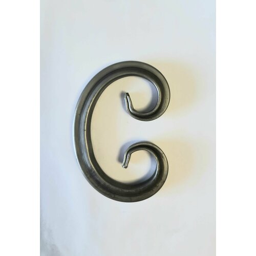 Кованый элемент 20 шт из профильной трубы 15*15*1,5 прожатой, размер 13х9 см