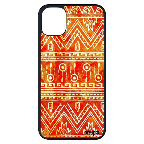 фото Чехол на смартфон iphone 11 pro max, "ацтекские мотивы" геометрический фон utaupia