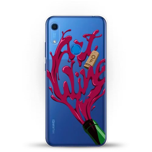 фото Силиконовый чехол art of wine на huawei y6s andy & paul