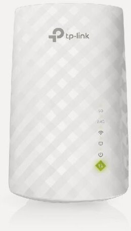 Изображение товара Усилитель сигнала Wi-Fi TP-LINK RE220 AC750 OneMeshTM WiFi Range Extender, 300Mbps at 2.4G and 433Mbps at 5G, compact house with internal antennas, 1