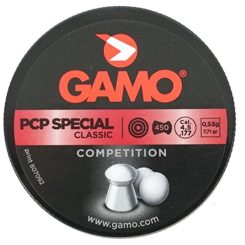 Пули GAMO PCP Special 6321851, серебристый, 450 шт.