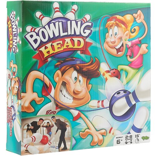 Настольная игра Yulu Bowling Head кегли макси 6 2