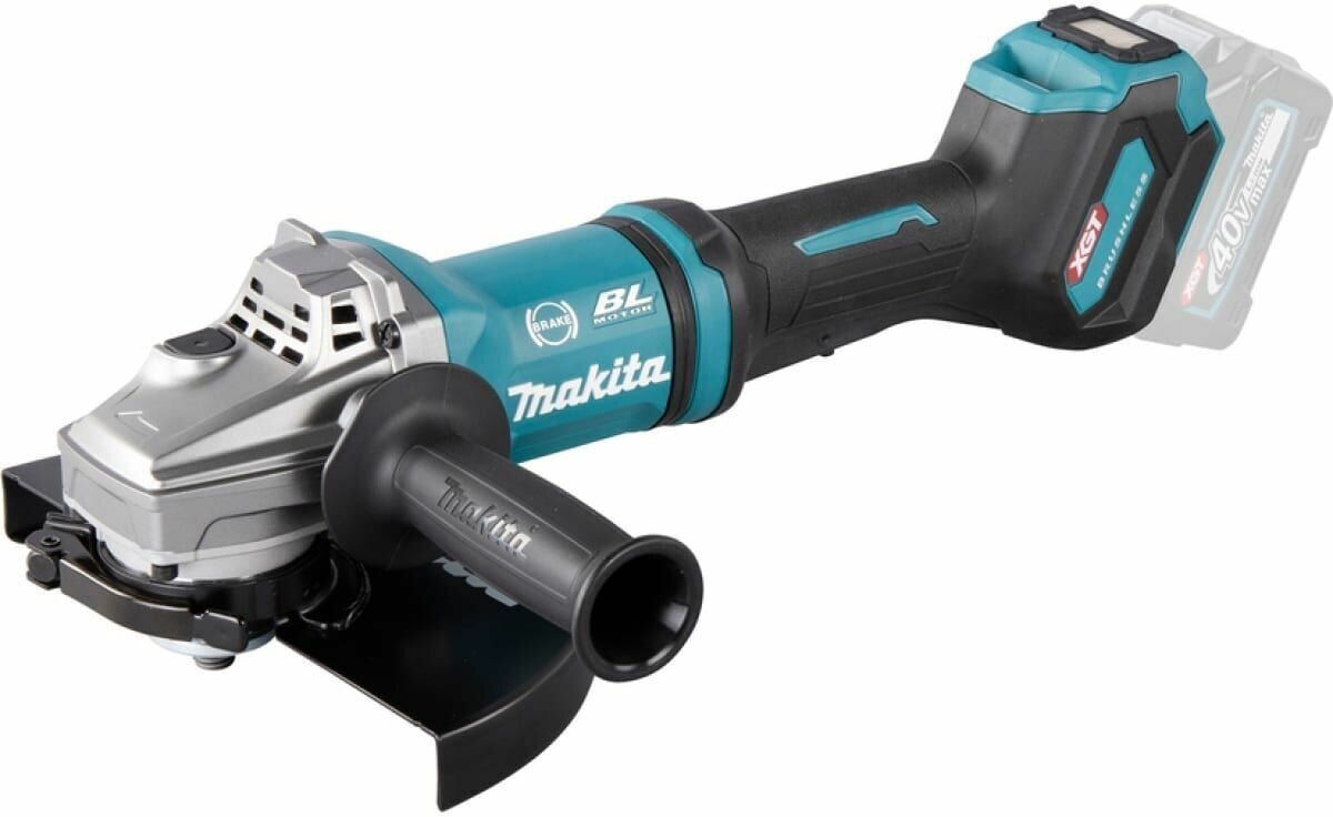 Аккумуляторная угловая шлифовальная машина Makita XGT BL 40В, 230 мм GA038GZ XGT BL 40В, 230 мм - фото №1