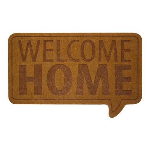 фото Коврик придверный welcome home коричневый balvi