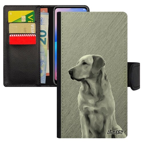 фото Чехол книжка на мобильный samsung galaxy a5 2017, "лабрадор" спасатель животное utaupia