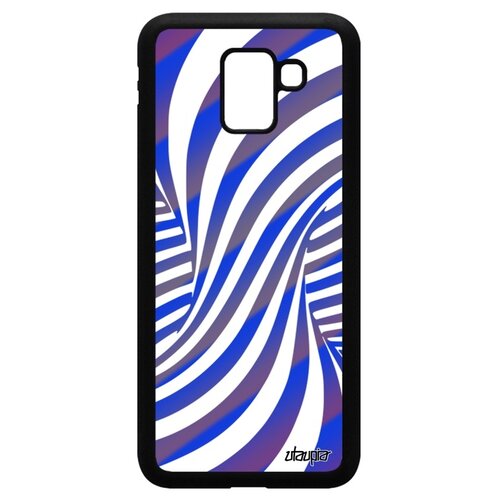 фото Чехол на смартфон galaxy j6 2018, "иллюзия торнадо" движение смерч utaupia