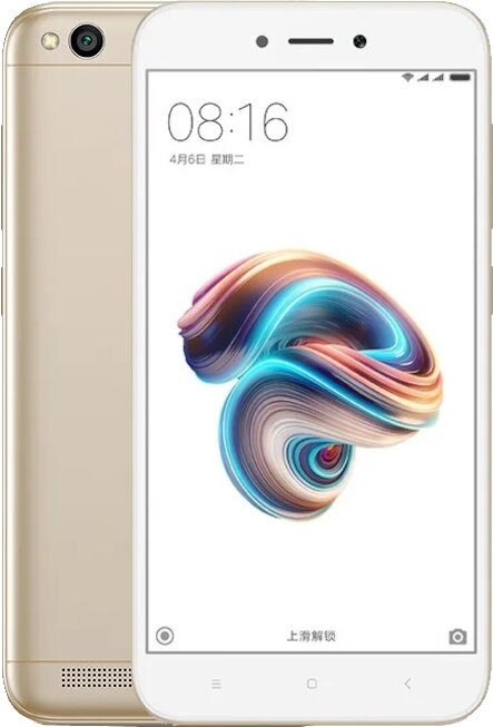 Смартфон Xiaomi Redmi 5A 2/16 ГБ CN, Dual nano SIM, золотистый