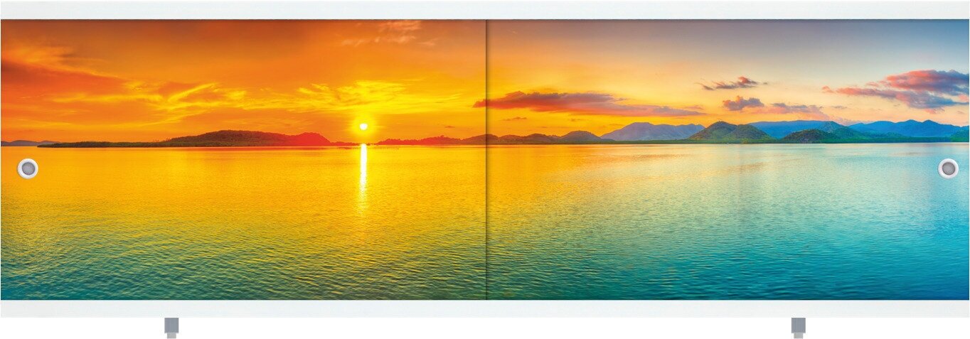 фото Экран под ванну Ультра легкий АРТ 1,48