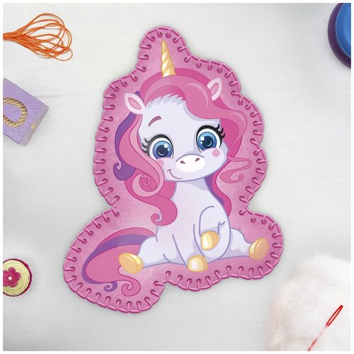 фото 4324390 набор для творчества 'игрушка из фетра'. самый милый единорог арт узор