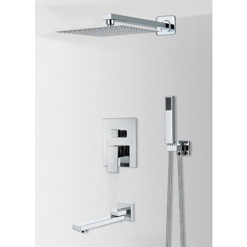 Душевая система La'Casa скрытого монтажа Хром