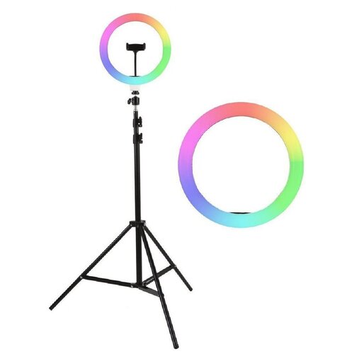Кольцевая лампа цветная RGB 26 см 70000₽