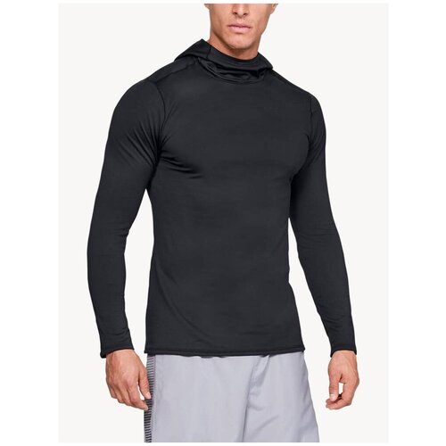 Толстовка Under Armour Fitted CG Hoodie Black / / Charcoal MD