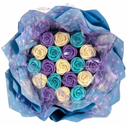 Букет шоколадный из 19 мини роз