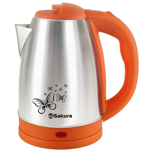 Чайник SAKURA SA-2135AS оранжевый 803388 чайник sakura sa 2158w 600ml