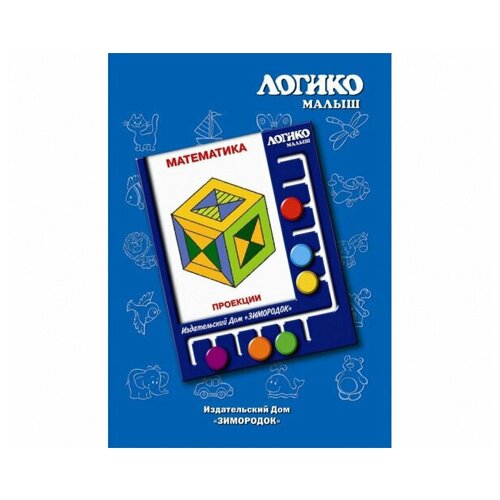 Логико-малыш, карточки «Проекции» из серии «Математика»