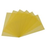 Набор ковриков для полок в холодильнике, 6 шт (желтые) - изображение