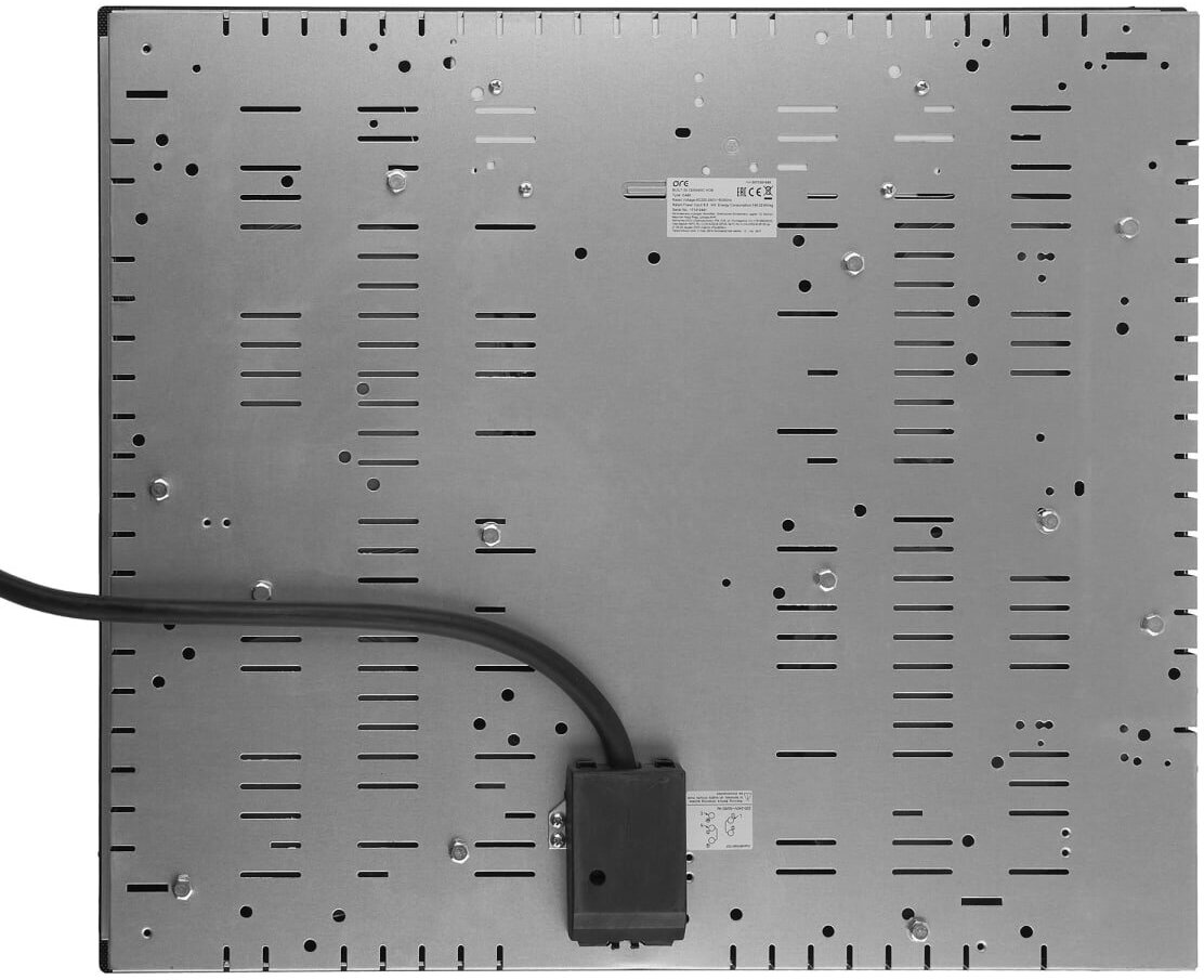 Электрическая варочная панель ORE CA60, черный - фотография № 4