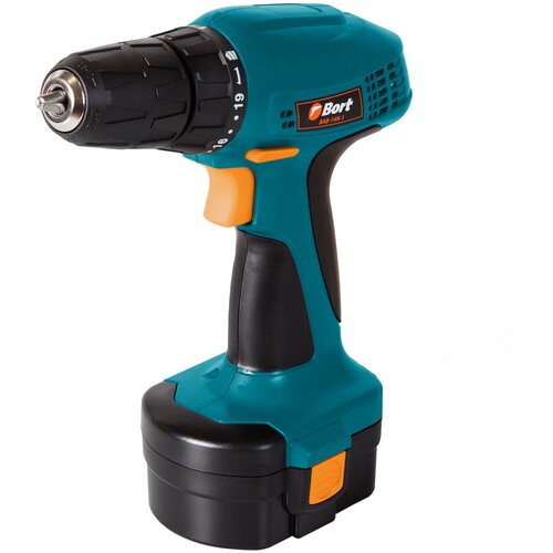 Аккумуляторная дрель-шуруповерт Bort BAB-14N-1 15 Нм синийчерный 91271112 176000₽