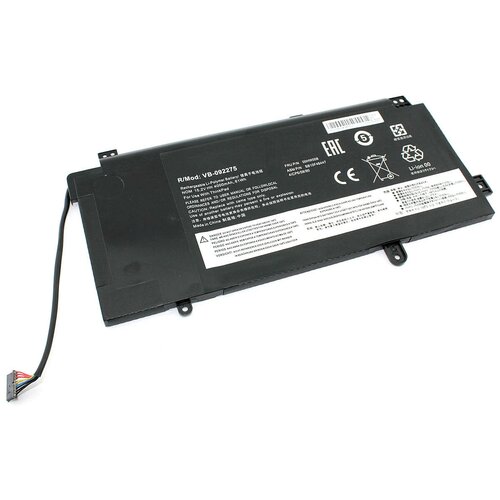 Аккумуляторная батарея для ноутбука Lenovo ThinkPad Yoga 15 (00HW009) 15.2V 4000mAh OEM аккумуляторная батарея для ноутбука lenovo thinkpad t490s l18m3pd2 11 52v 4950mah