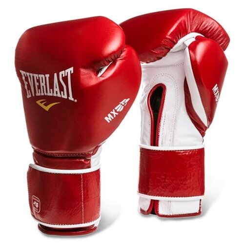 фото Перчатки everlast mx training на липучке 12oz красные