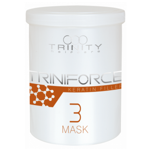 Trinity Triniforce Маска-наполнитель кератина для волос Keratin Filler, 1000 мл