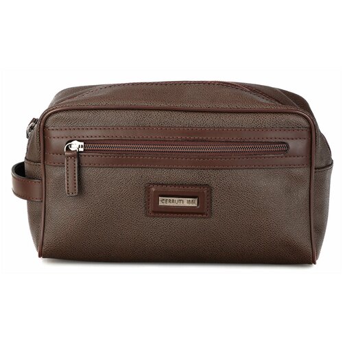 Барсетка CERRUTI 1881 Explorer Brown, коричневый, 12х25х14 см.