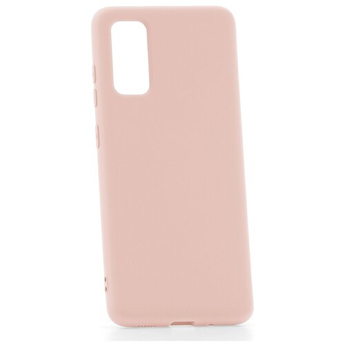 фото Чехол на samsung galaxy s20 derbi slim silicone-3 розовый