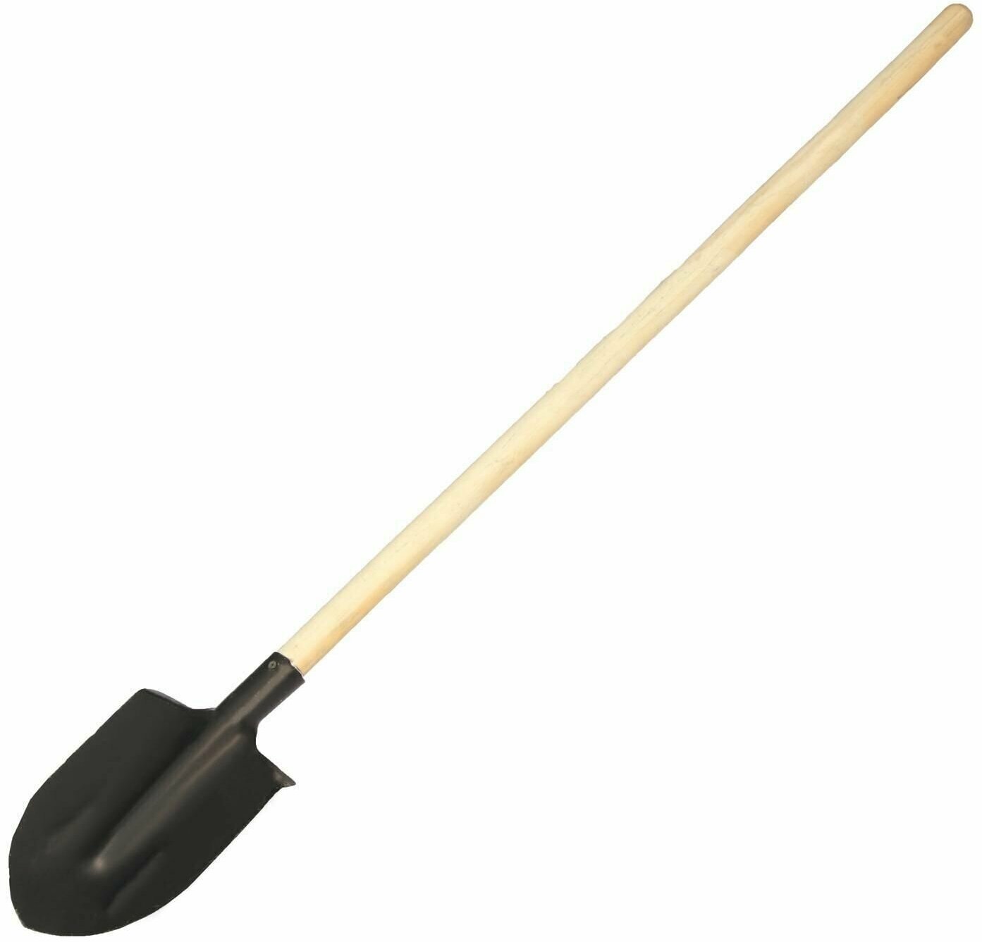 Лопата штыковая, прямоугольная, тулейка 40 мм, без черенка, цвет Микс - фотография № 4