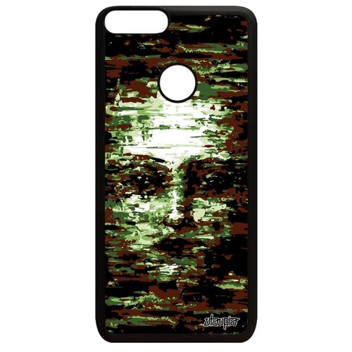 фото Чехол для телефона p smart 2018, "женское лицо" фантастичный искусственный utaupia