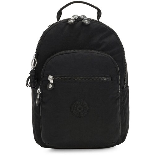 Рюкзак Kipling KI4082P39 Seoul S Small Backpack *P39 Black Noir kipling чемодан ki5993p39 curiosity s small cabin size 4 wheeled hardshell luggage p39 black noir