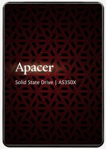 Изображение товара SSD диск Apacer AS350X, 512Гб, 2.5", SATA (AP512GAS350XR-1)