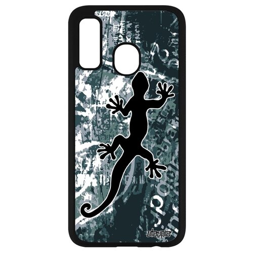 фото Чехол для мобильного galaxy a40, "саламандра" огненная варан utaupia