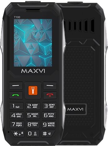 Сотовый телефон Maxvi T100 black