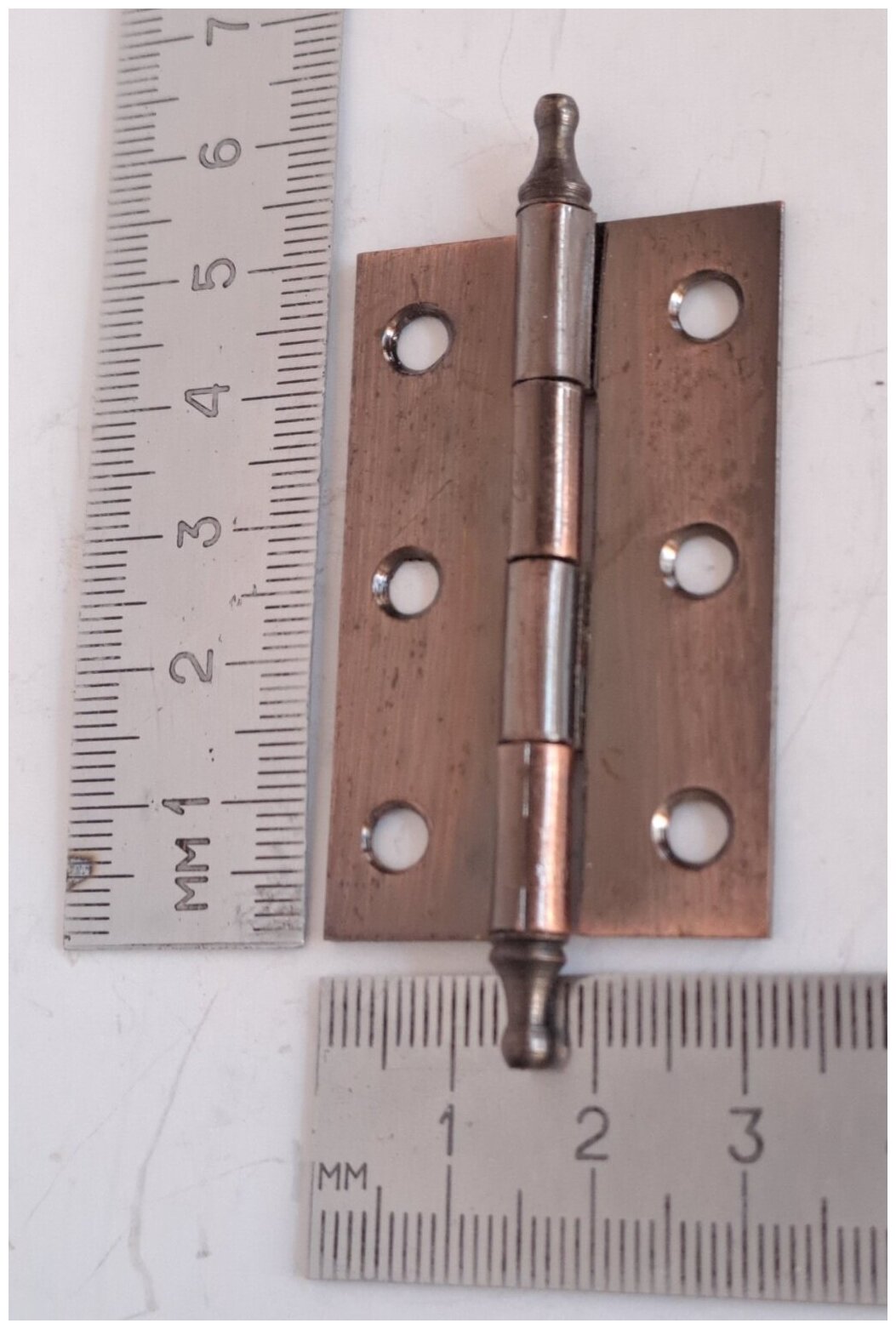 фото Петля ЛАТ 50 мм мебельная. " медь" с/н Поштучно